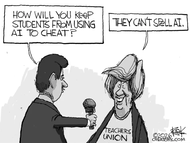 Cartoon commentary
